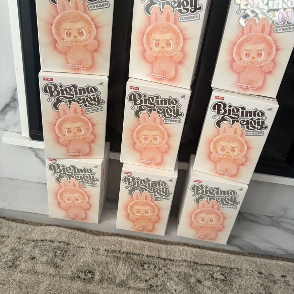 big into energy labubu blind box